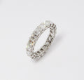 Diamond Eternity Band, 20 Asscher Cut Diamonds