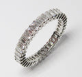 Emerald Cut Diamond Band