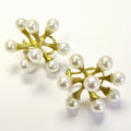 Single Jacks, Pink Akoya Pearl Earrings