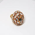 18k Yellow Gold & Diamond Ring