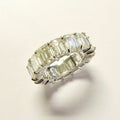 Emerald Cut Diamond Band Ring