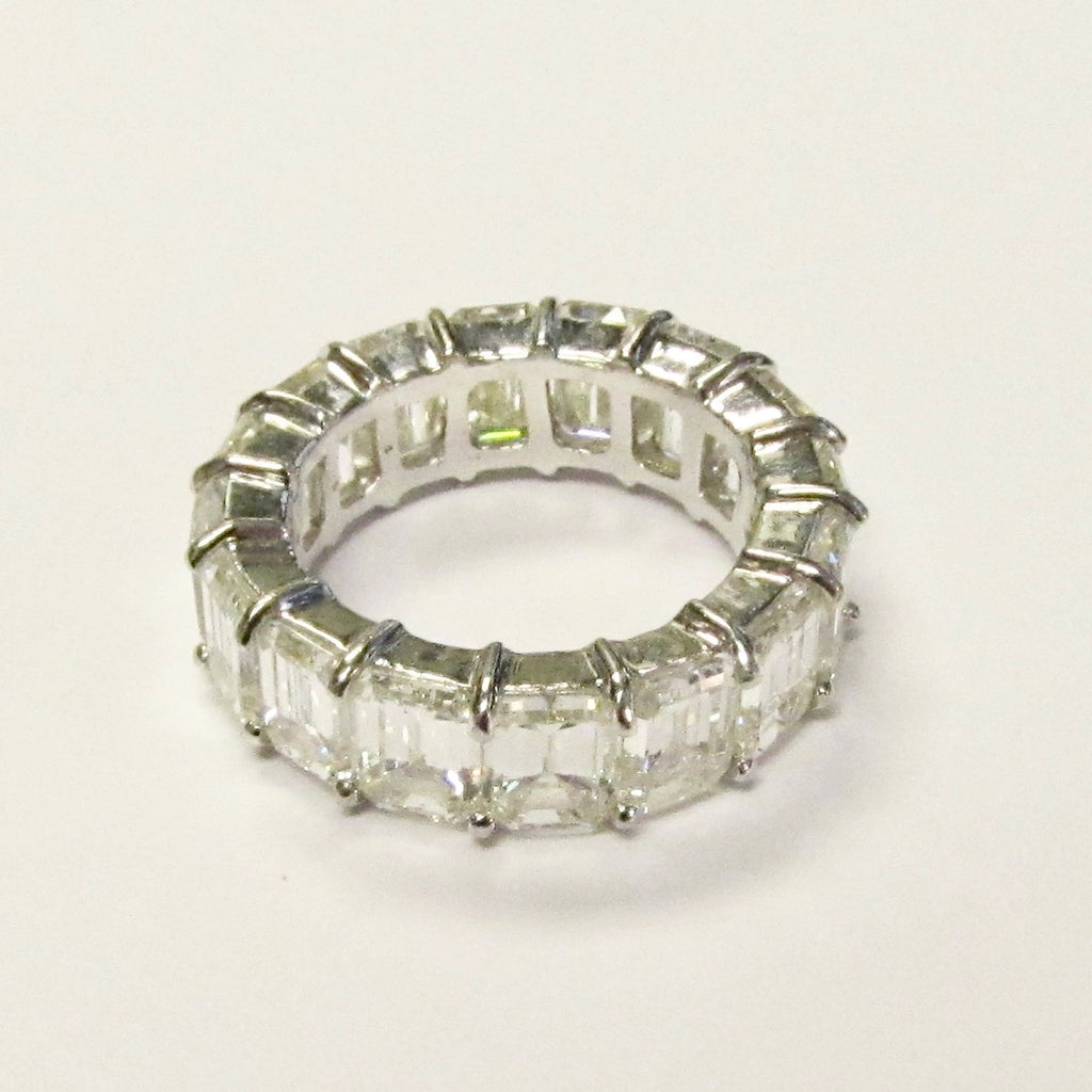 Emerald Cut Diamond Band Ring