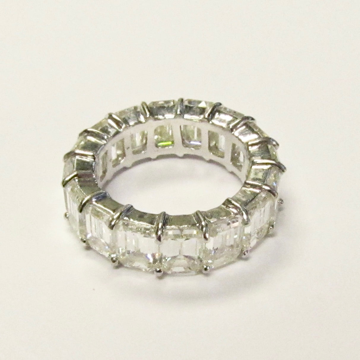 Emerald Cut Diamond Band Ring