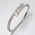 Diamond Stretch Bypass Bracelet