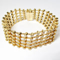 18k Yellow Gold & Diamond Bracelet