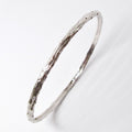 18k Gold Small Width Arbor Bangle (Available in White Gold and Rose Gold