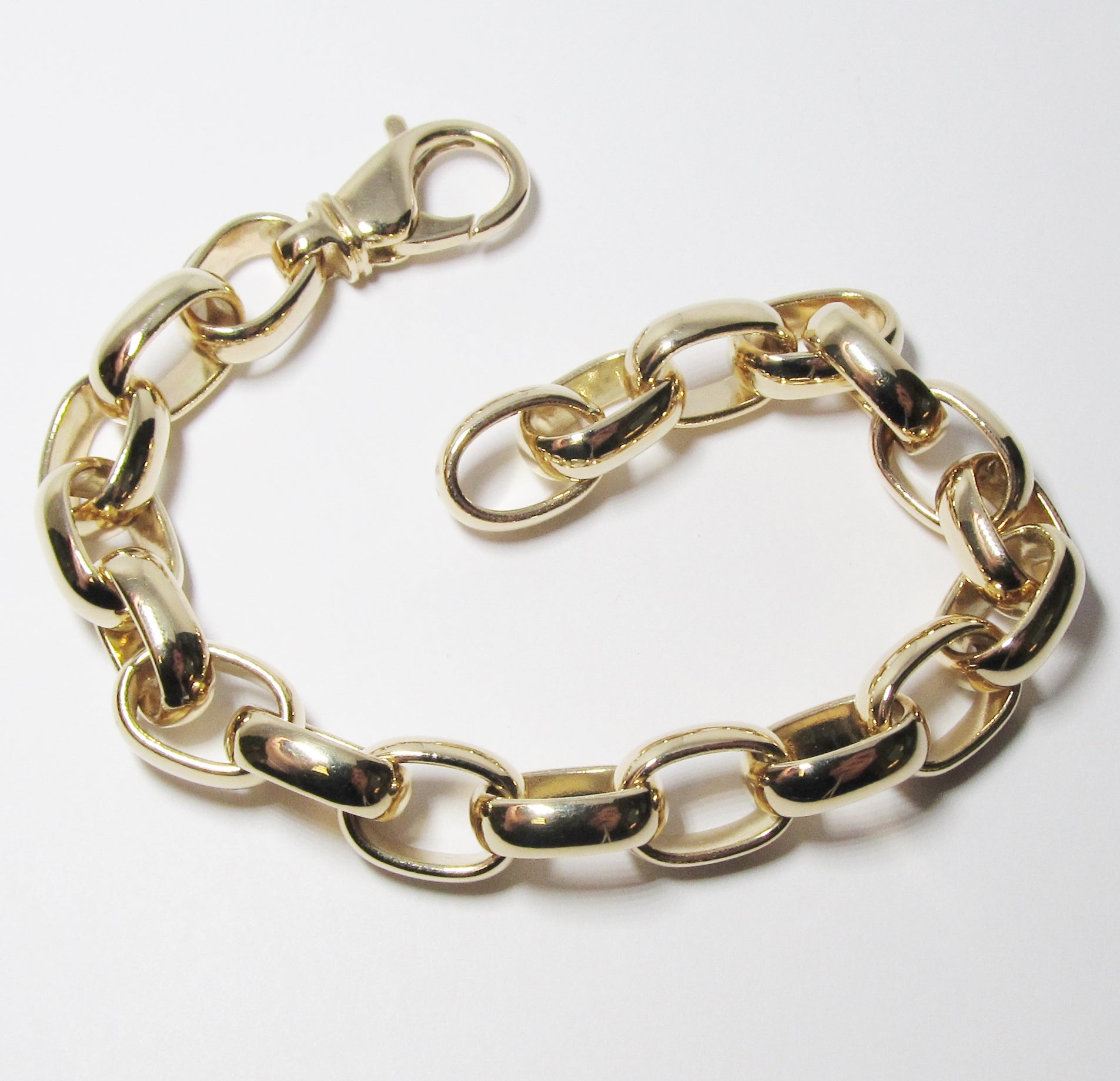 Yellow Gold Chain Bracelet