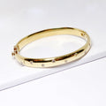 18k Yellow Gold Diamond Bangle Bracelet
