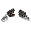 Sterling Silver Shark Head Model Cufflinks