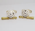 Fishing Reel & Rod Cufflink