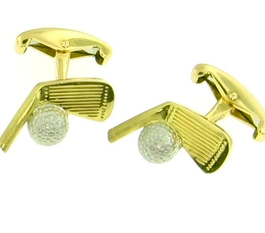 Golf Club & Ball Cufflinks