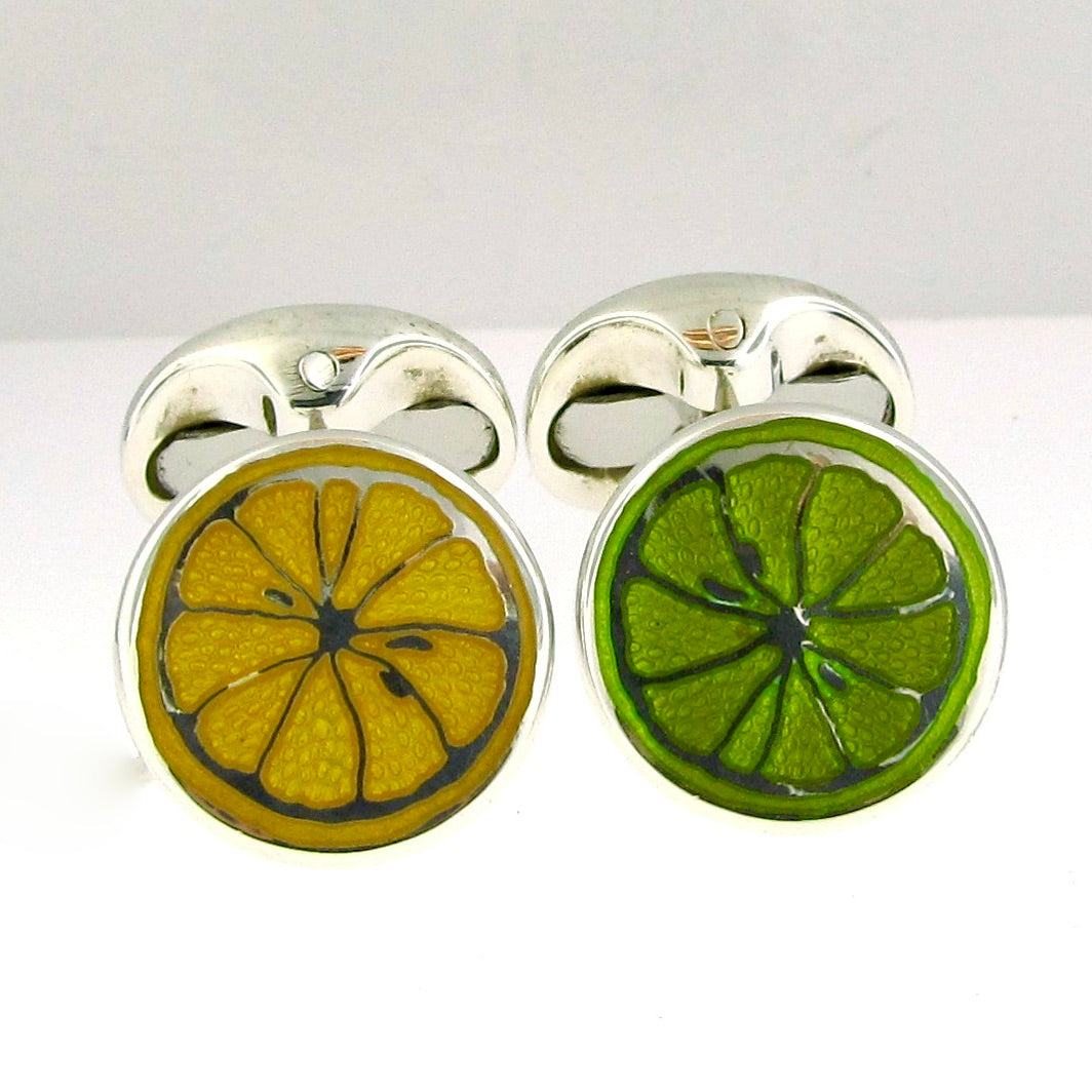 Lemon & Lime Cufflinks