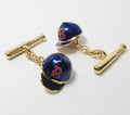 Red Sox Cap & Bat Cufflinks