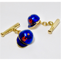 NY Mets Cap Flip Back Bat & Bat Cufflinks