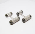 Black & White Diamond Cufflinks
