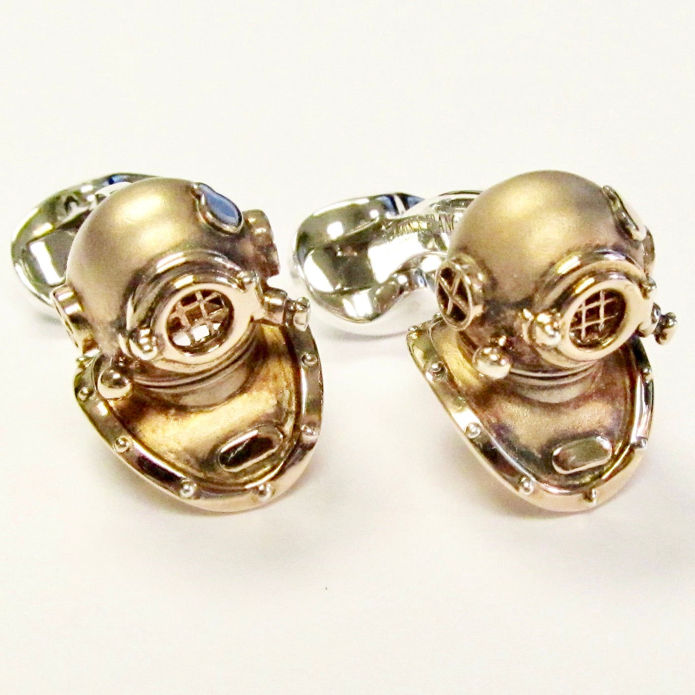 Diving Helmut Cufflinks