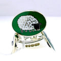 Sterling Silver & Enamel Sheep Cufflinks