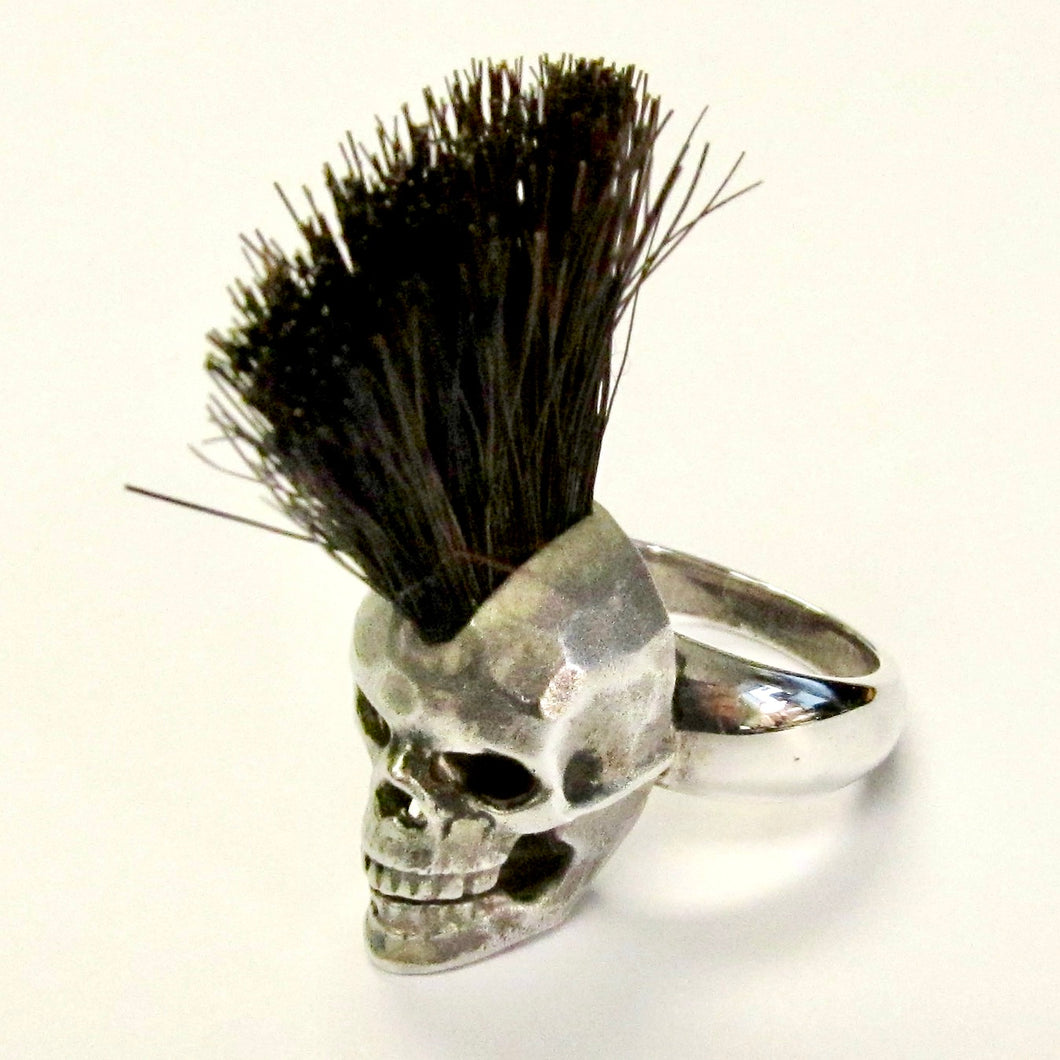 Sterling Silver Skull Model Ring