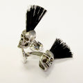 Sterling Silver Skull Model Cufflinks
