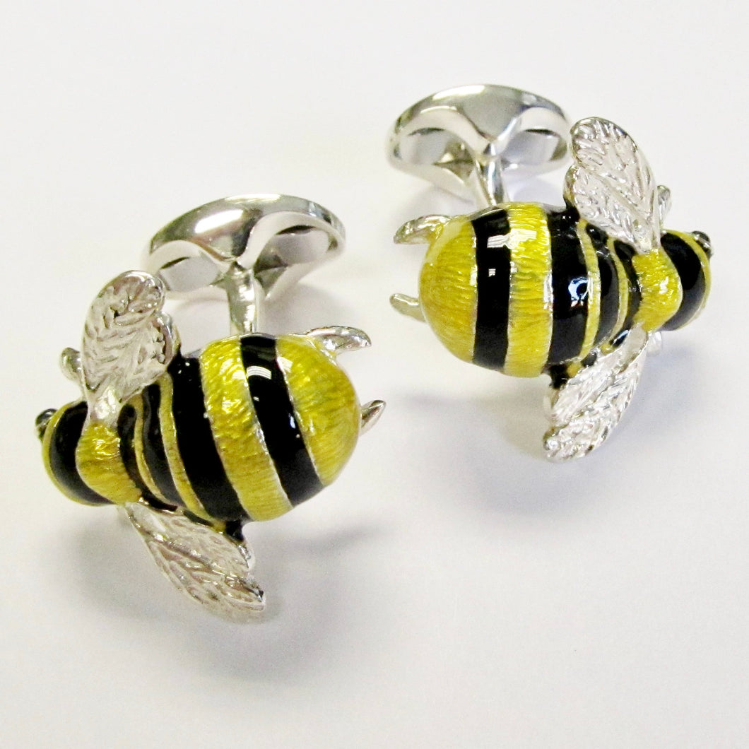 Bumble Bee Model Cufflinks