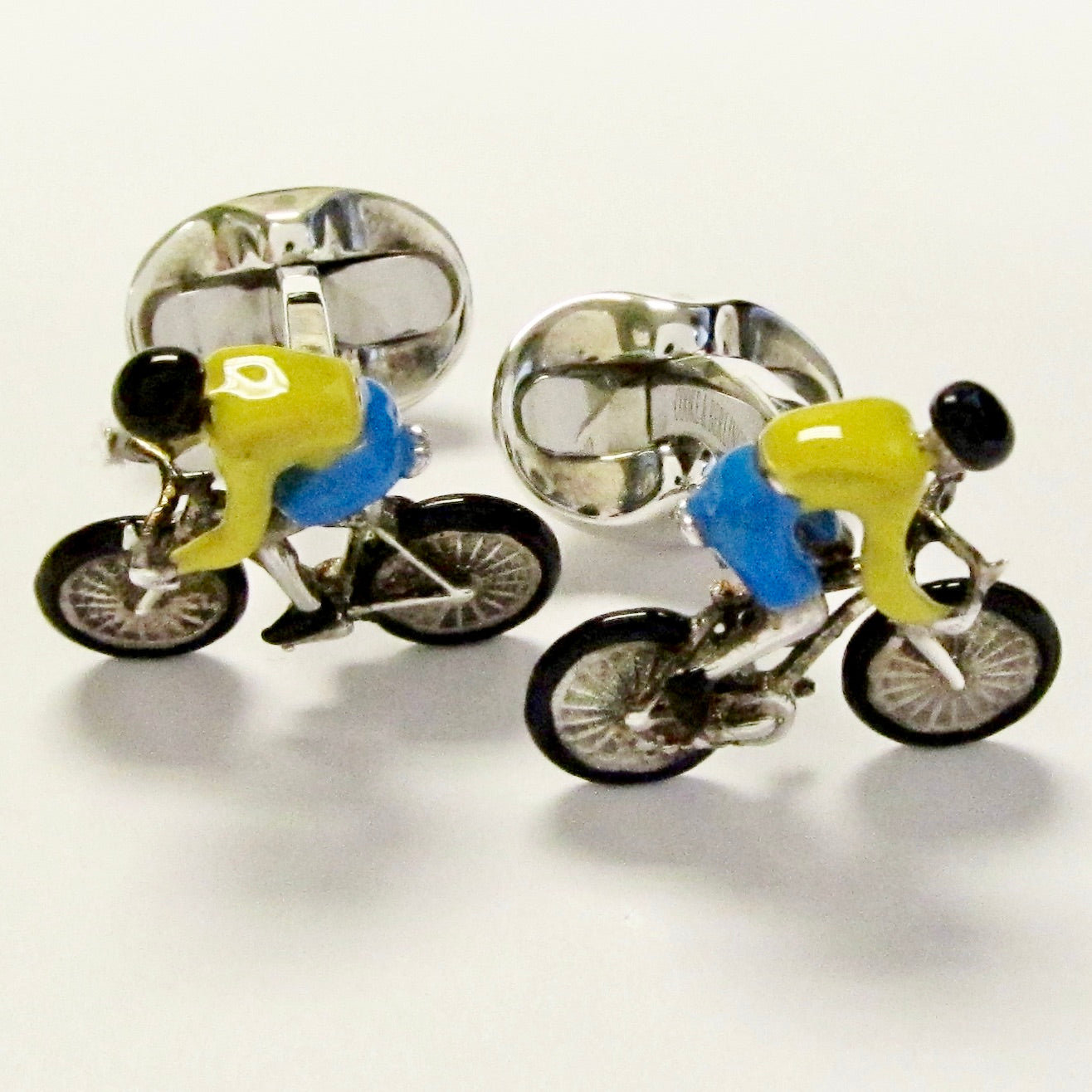 Bike & Rider Model Cufflinks