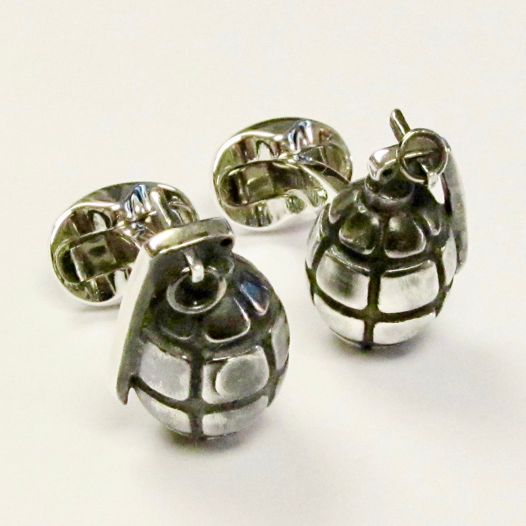 Grenade Model Cufflink