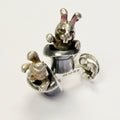 Rabbit in Hat Model Cufflink
