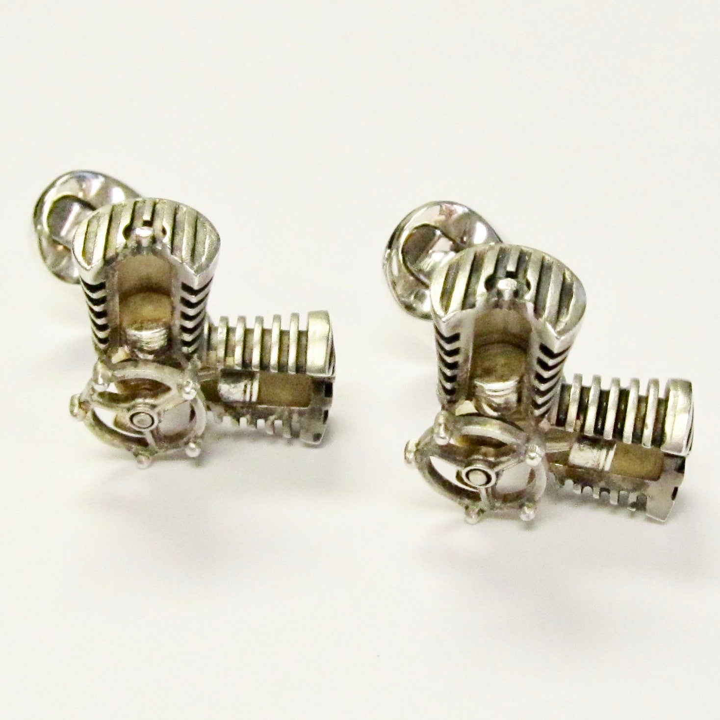 Movable Pistons Cufflinks