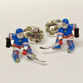 Ice Hockey Player Cufflinks