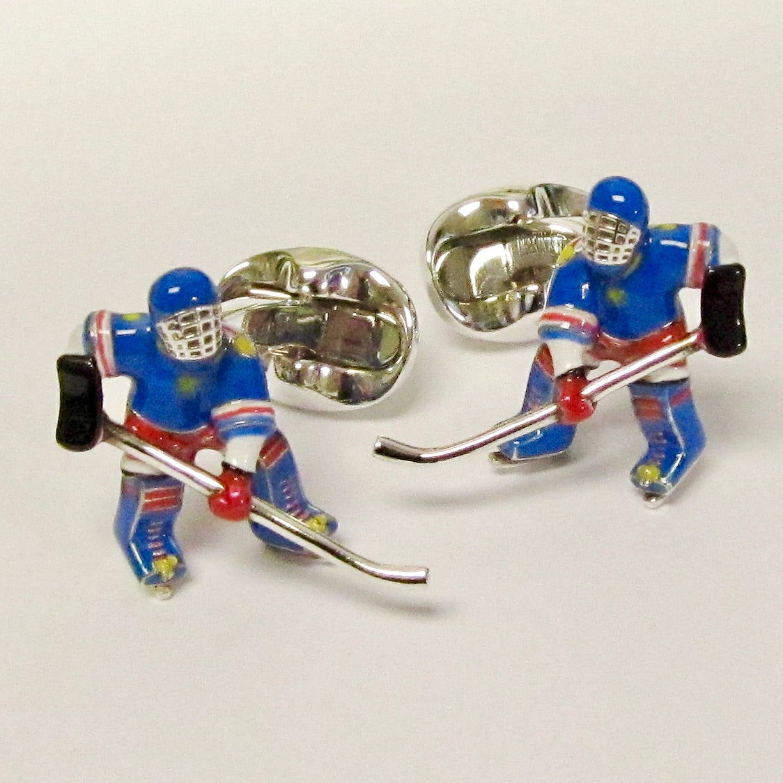 Ice Hockey Player Cufflinks