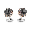 Spider Cufflinks Sterling Silver