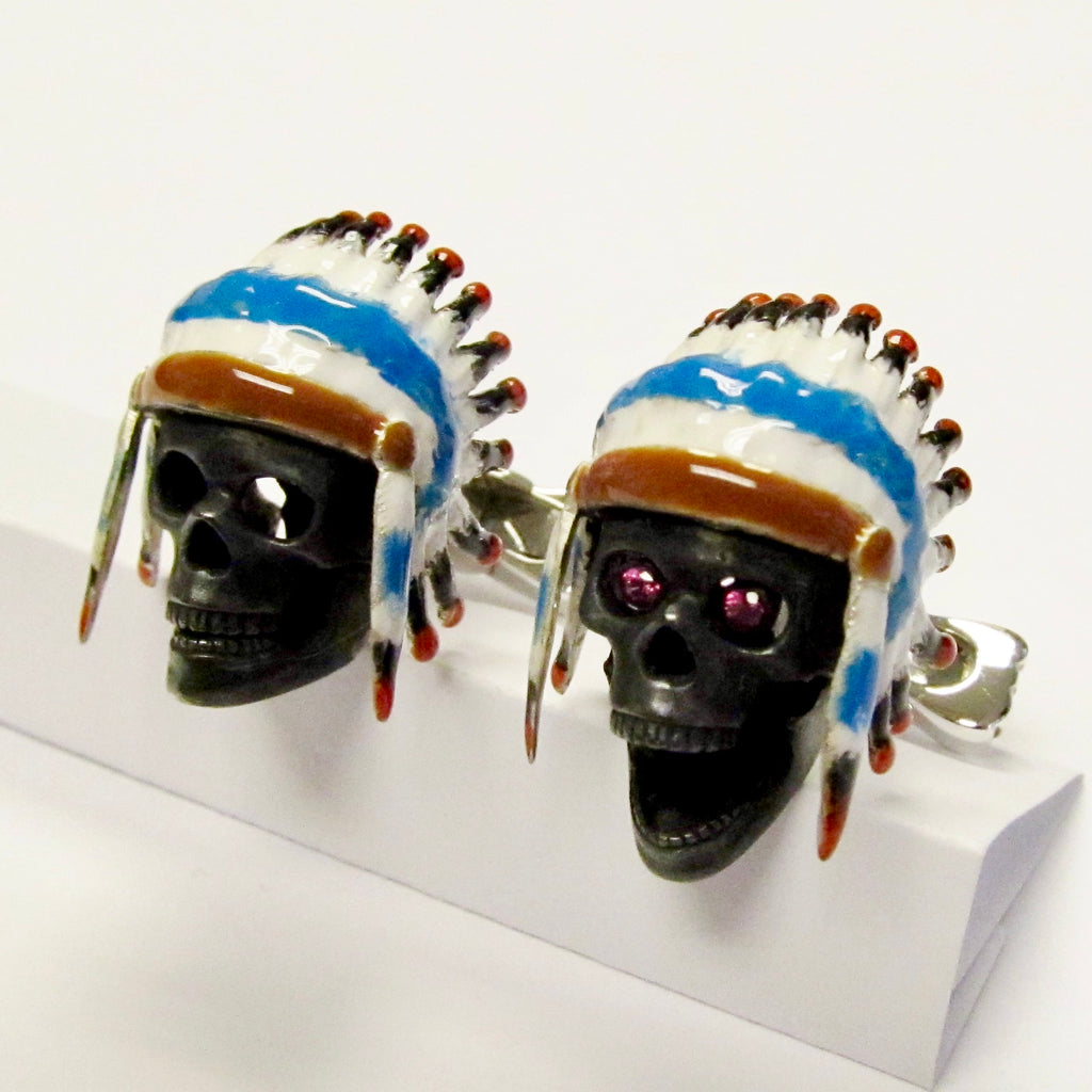 Red Indian (Skull) w/ Head Dress