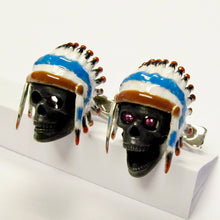 Load image into Gallery viewer, Red Indian (Skull) w/ Head Dress
