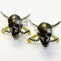 Skull & Crossed Sword Pirate Cufflinks