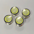 Sterling Silver & Enamel Philadelphia Cufflinks