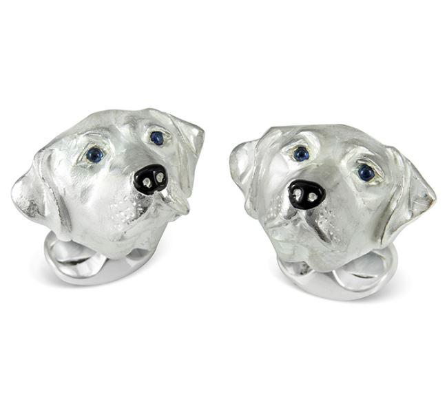 Labrador Dog Model Cufflink