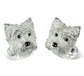 West Highland Terrier Dog Cufflinks