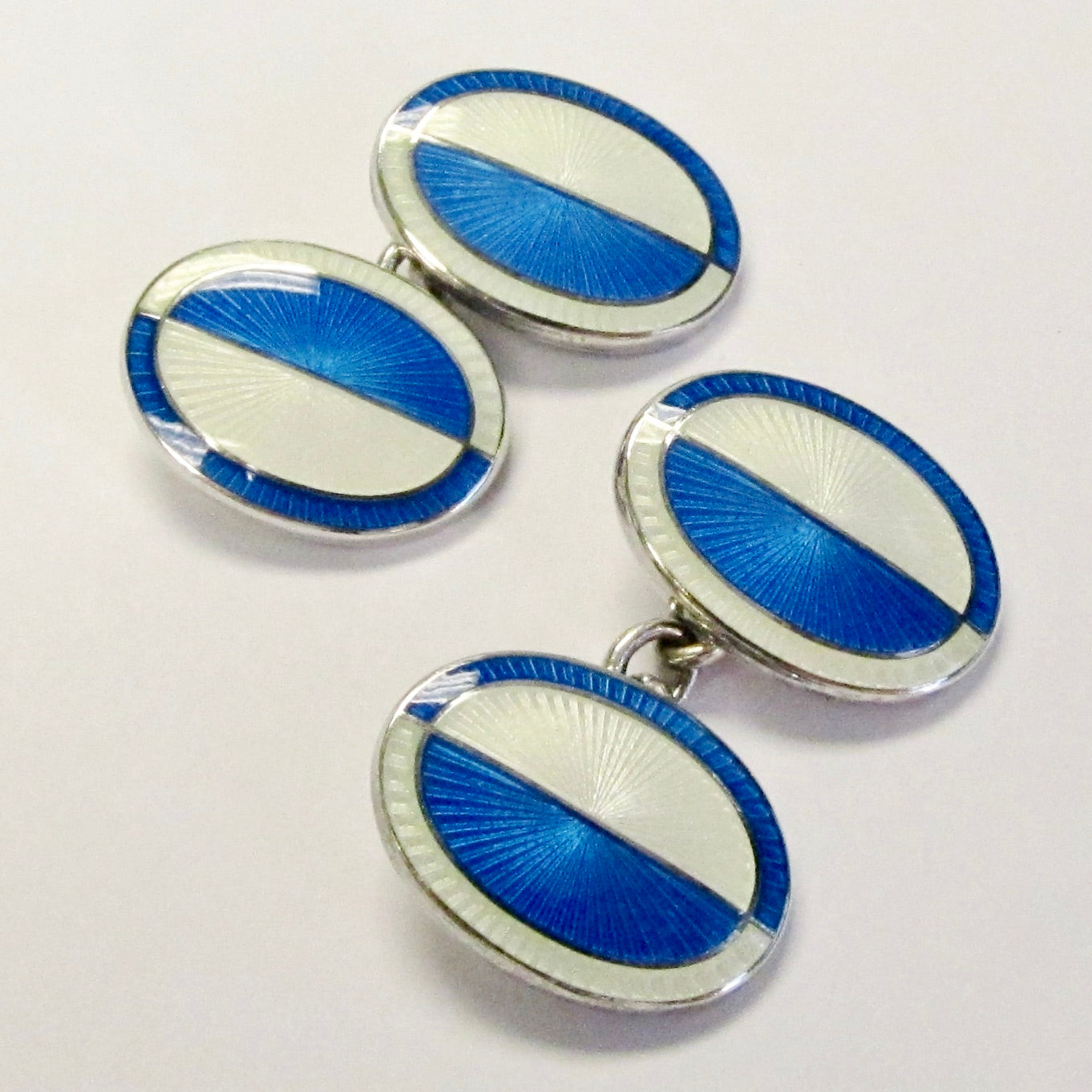 Half + Border Cufflinks