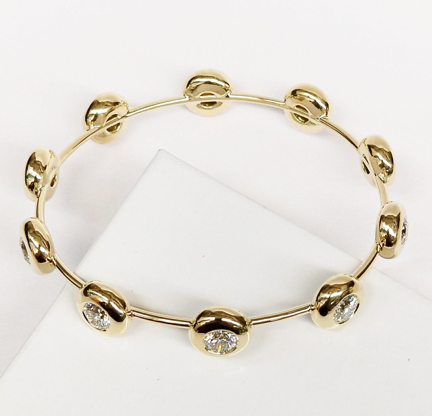Yellow Gold and Diamond Bracelet