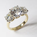 3 Stone Diamond Engagement Ring