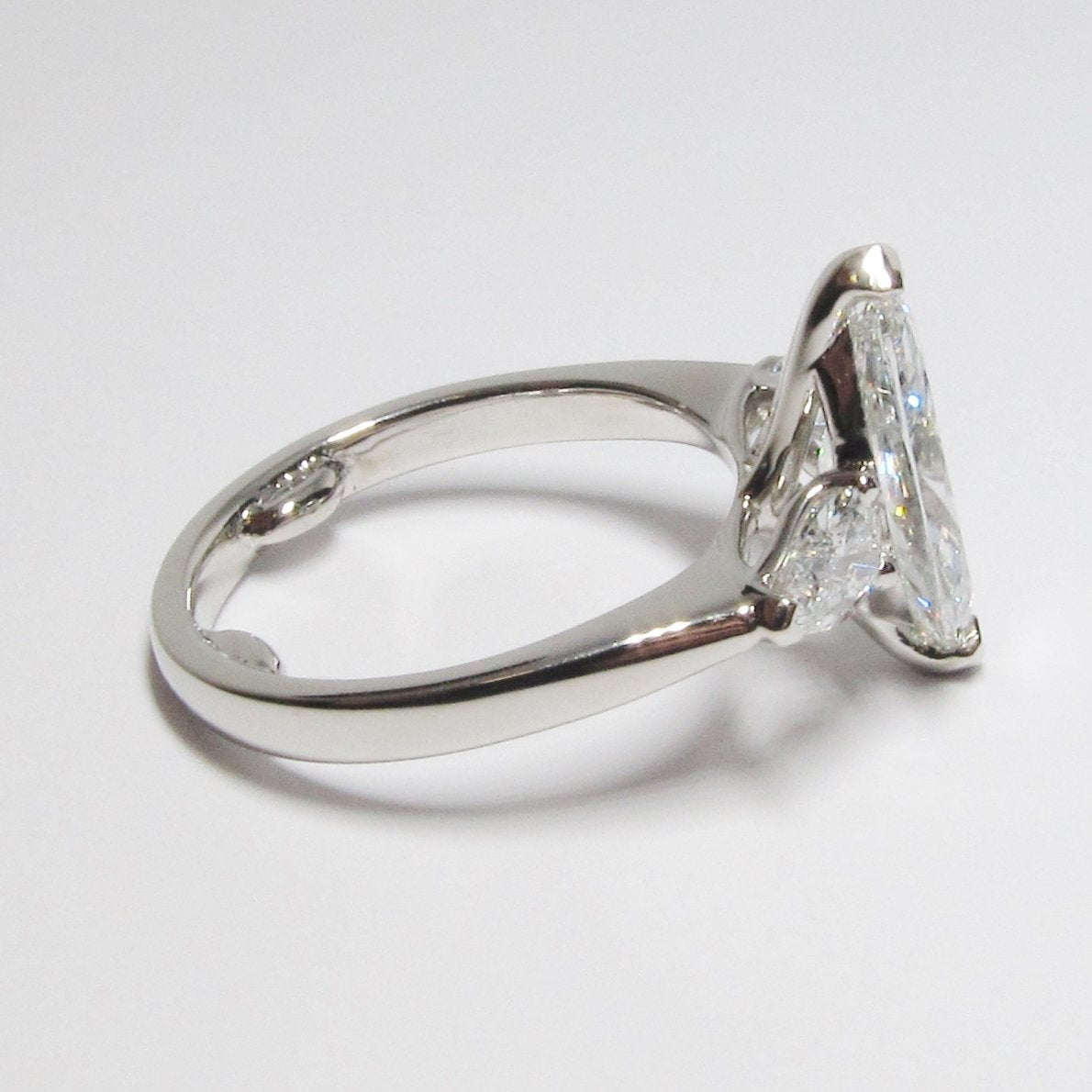 Marquise Cut Diamond Engagement Ring
