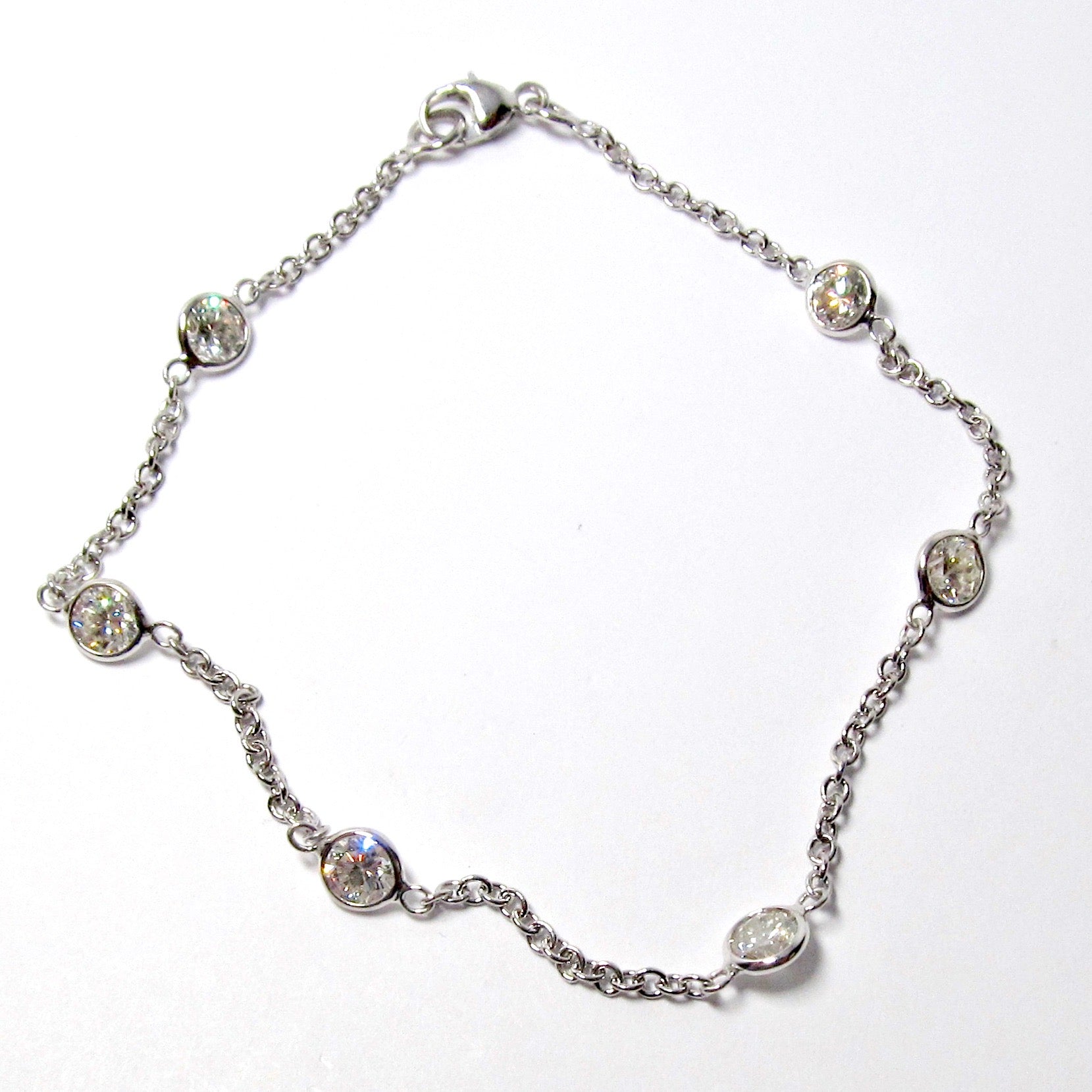 White Gold & Diamond Necklace