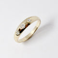14k Yellow Gold Narrow Gypsy Ring