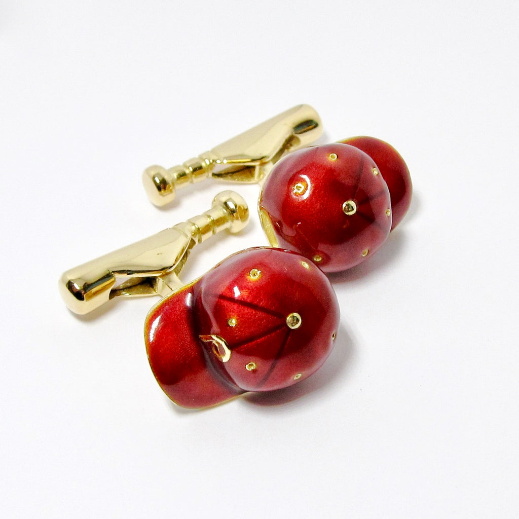 Phillies Cap & Bat Cufflinks