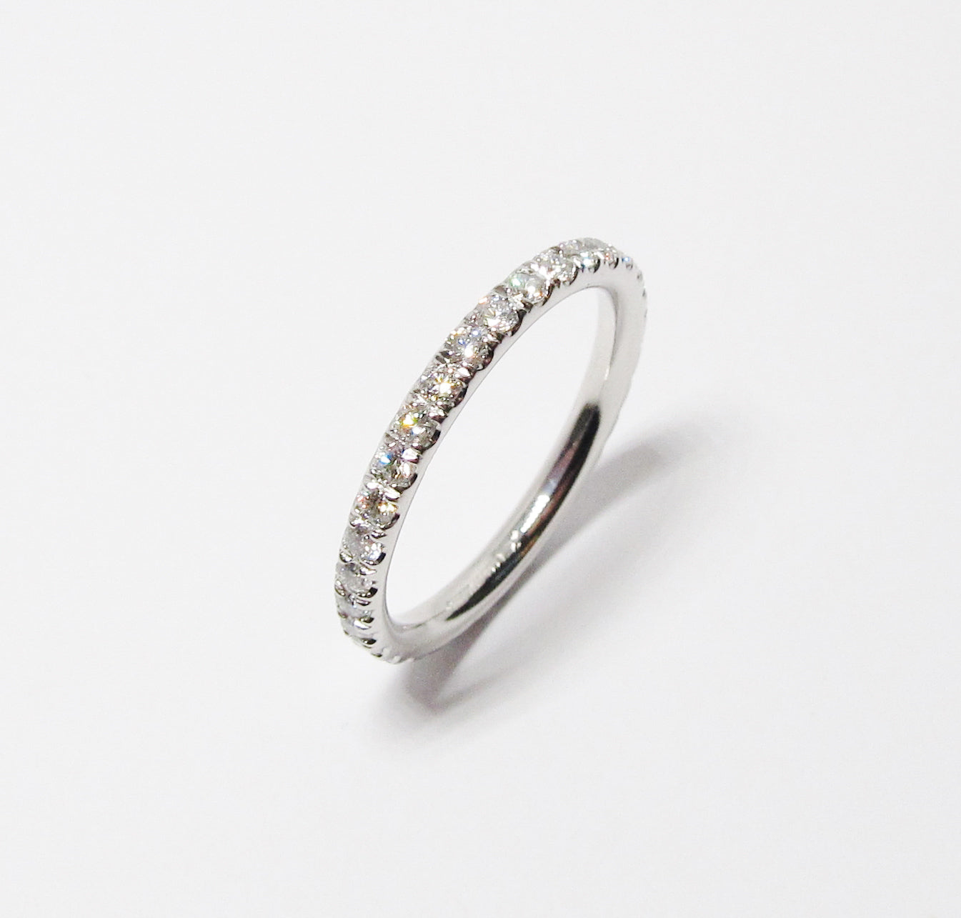 Platinum Diamond Eternity Band