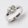 Platinum Solitaire Ring