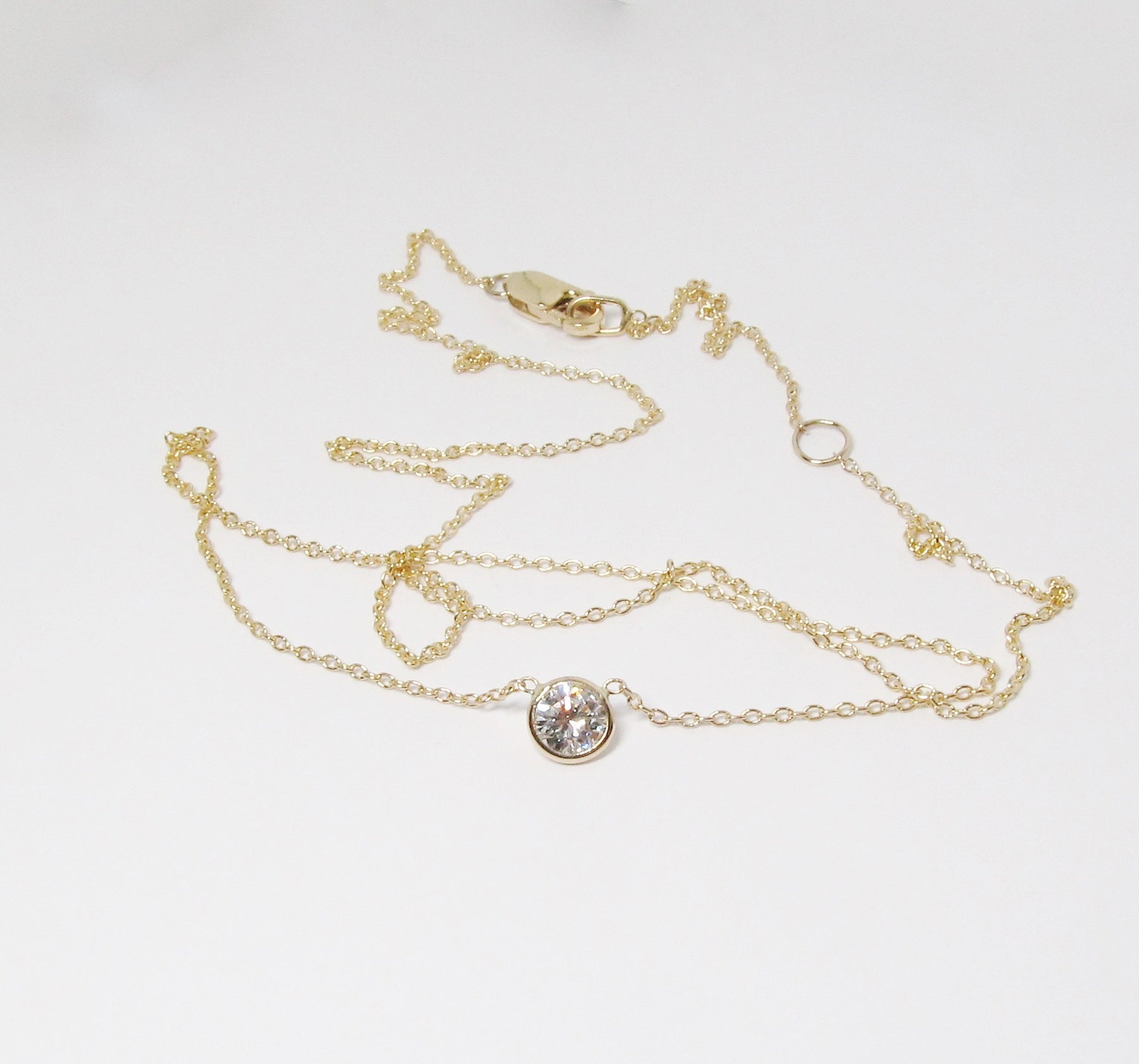 Diamond by the Yard Pendant
