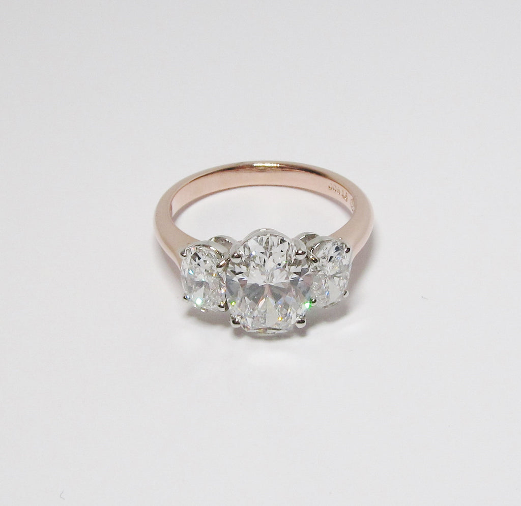 Oval Cut Diamond Ring