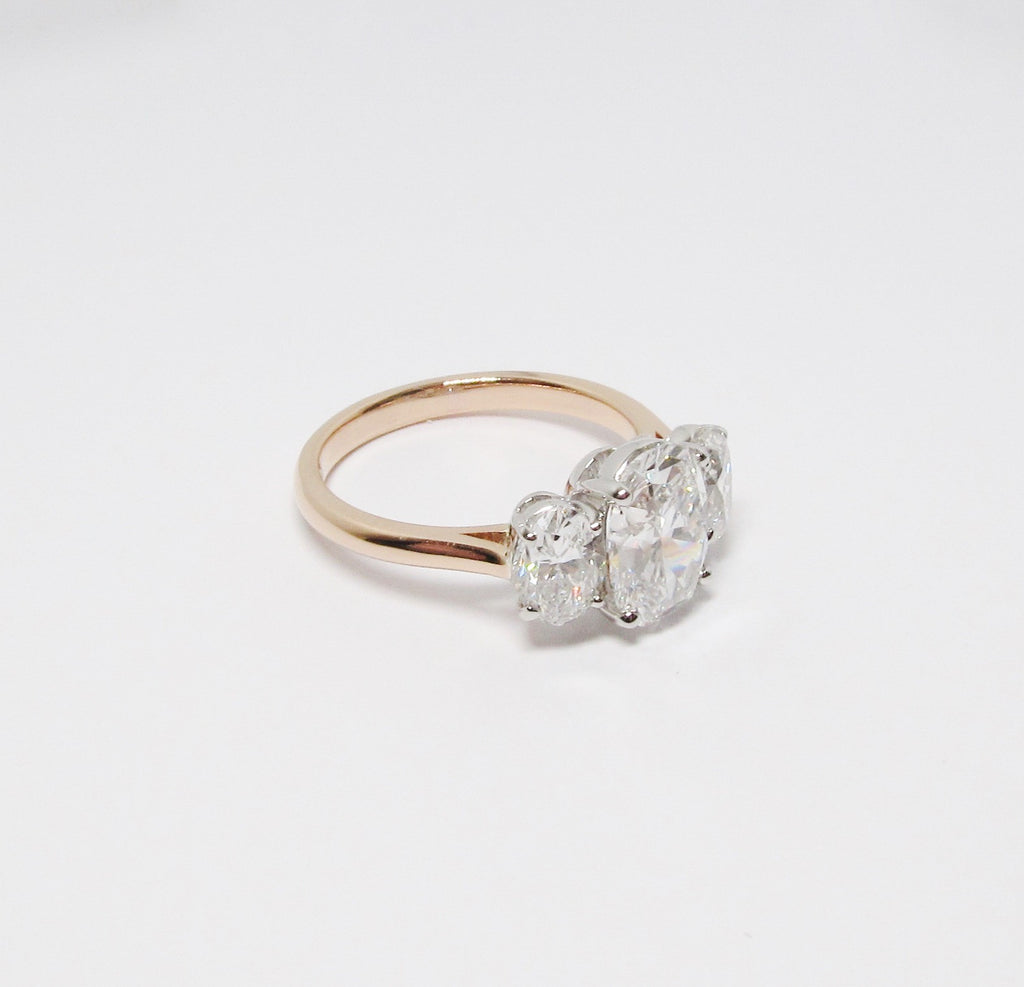 Oval Cut Diamond Ring