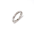 Round & Baguette Diamond Eternity Band